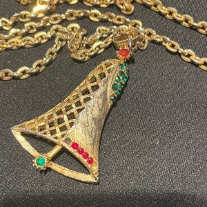 Vintage Christmas Necklace - B.J. Beatrix - see description